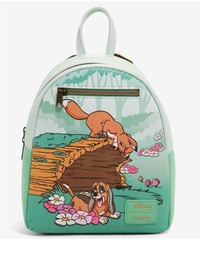 Loungefly Mint & Teal Lady and the Tramp Mini Backpack